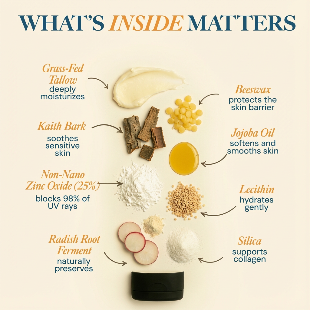 Face and Body Tallow Sunscreen SPF 50