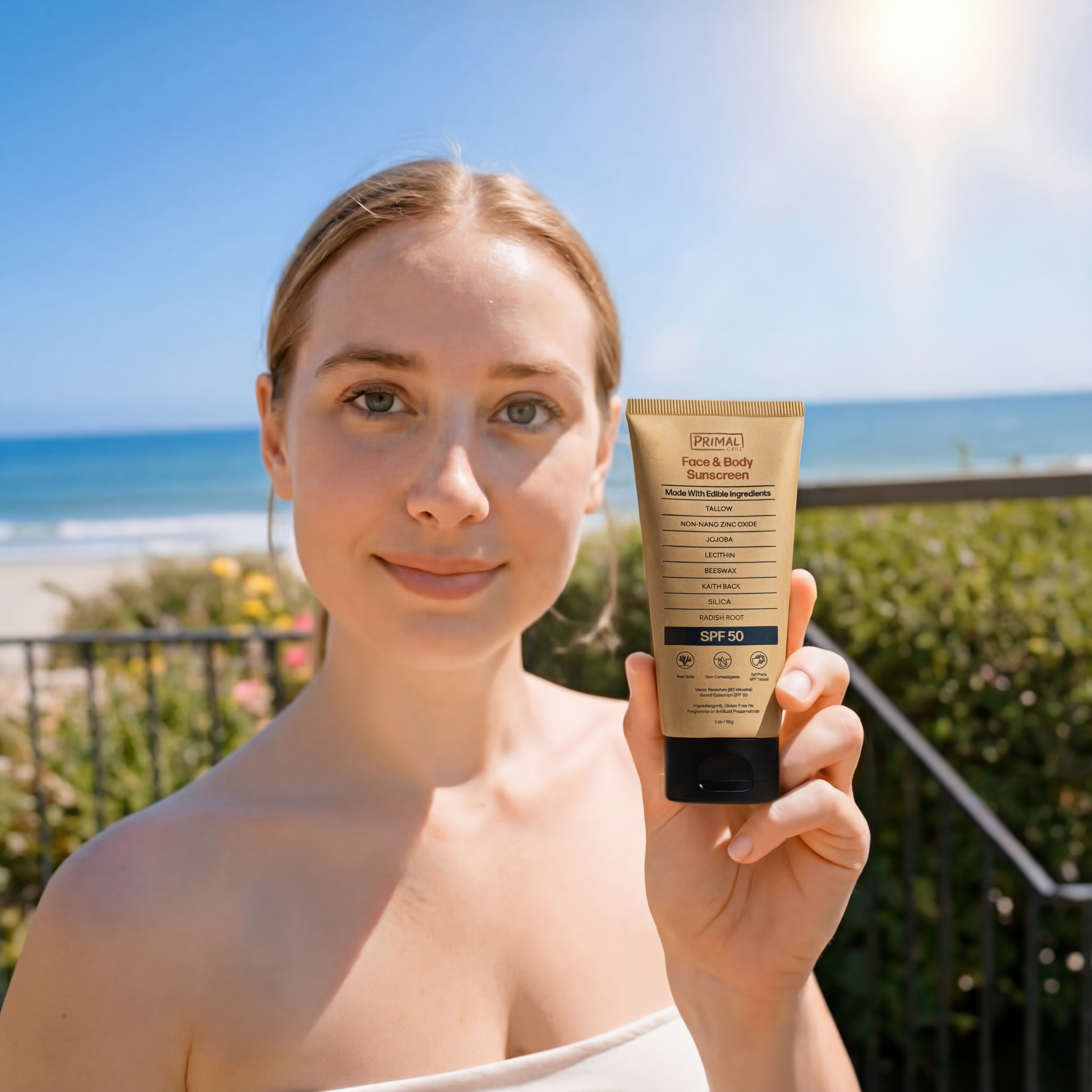 Face and Body Tallow Sunscreen SPF 50