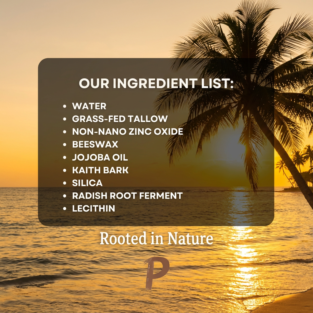 Face and Body Tallow Sunscreen SPF 50