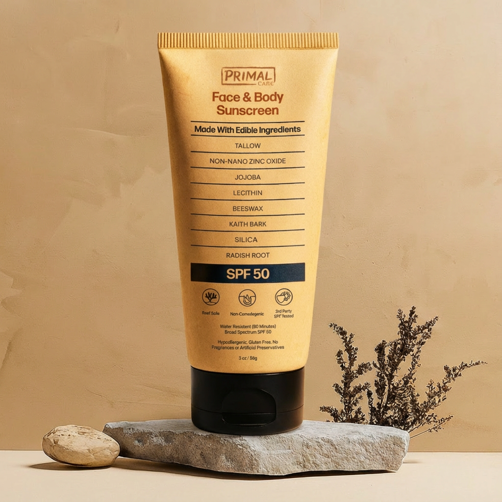 Face and Body Tallow Sunscreen SPF 50