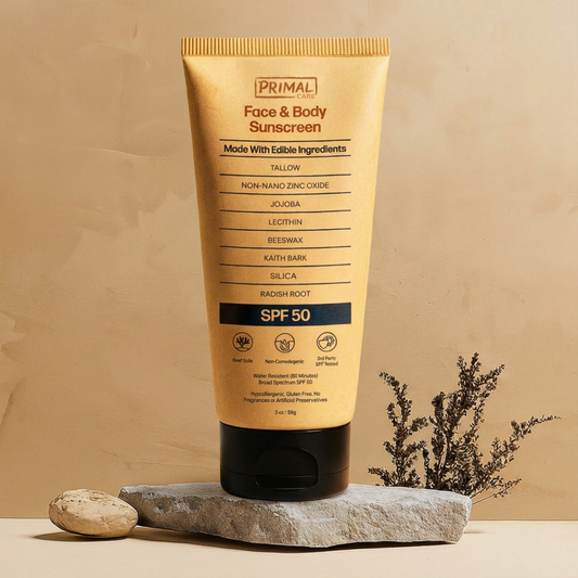 Face and Body Tallow Sunscreen SPF 50